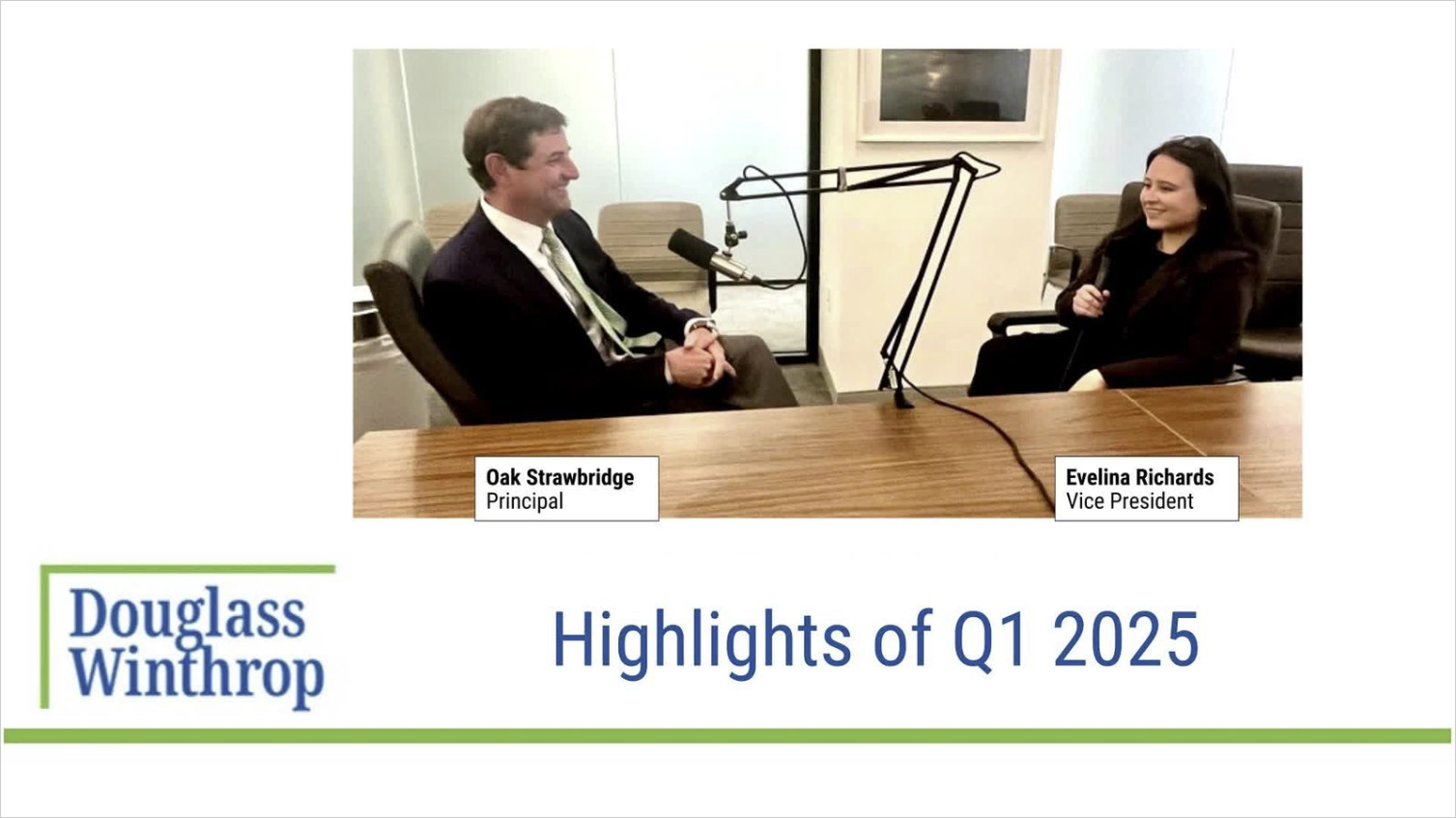 Highlights of Q1 2025 Screenshot